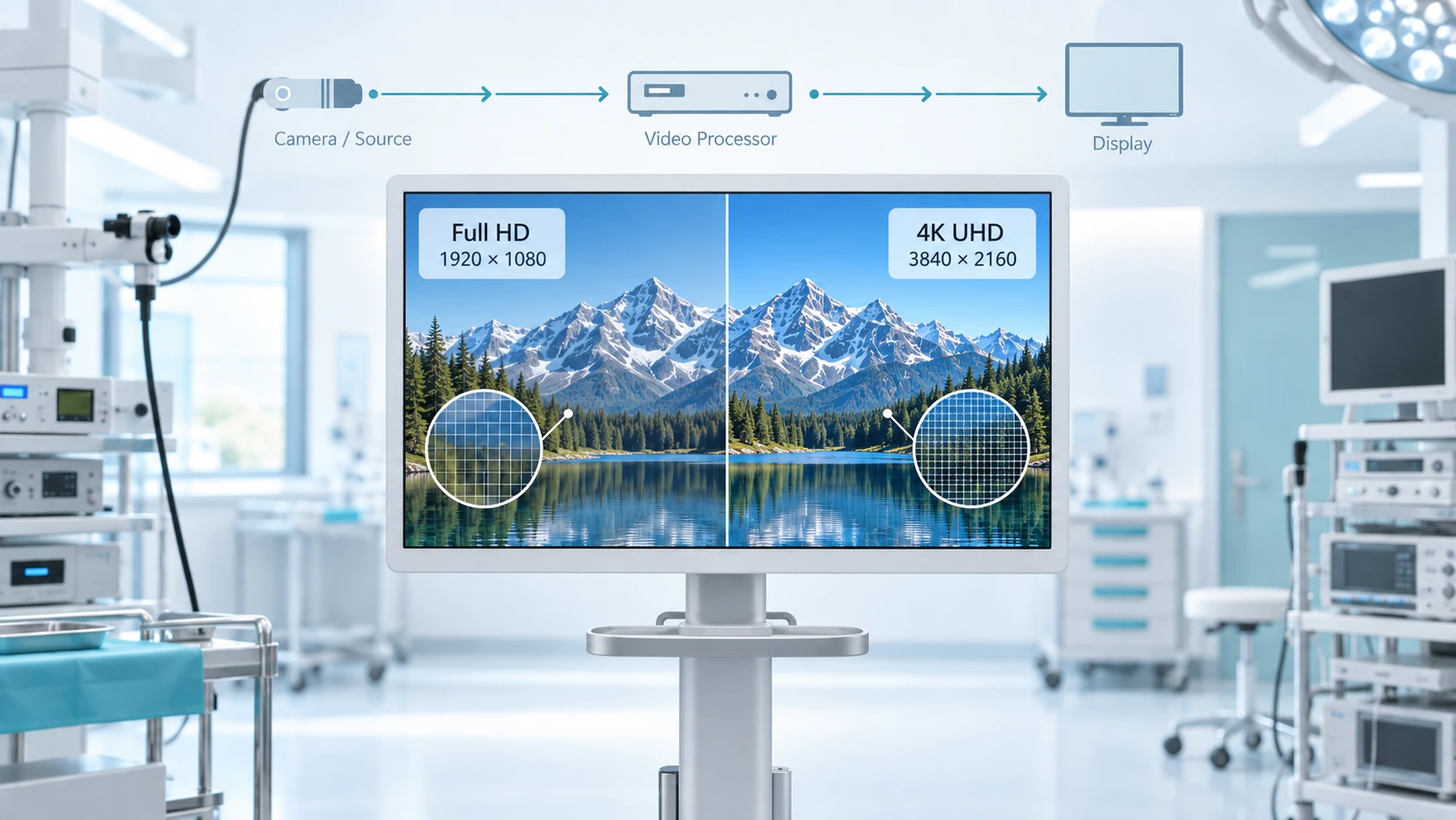 4K vs Full HD Surgical Monitors: Which Display Fits Your Workflow?