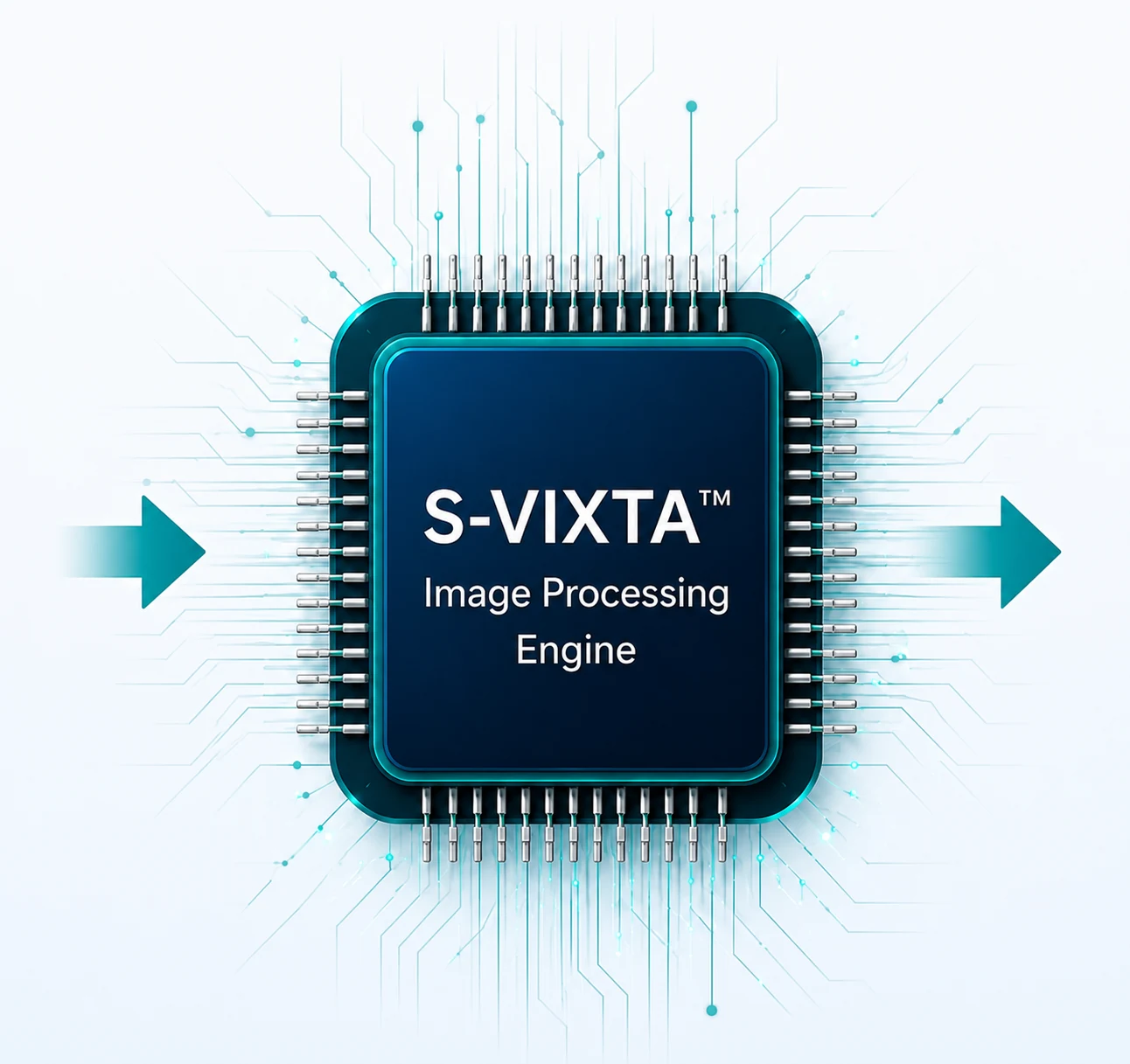 S-Vixta image-processing engine graphic