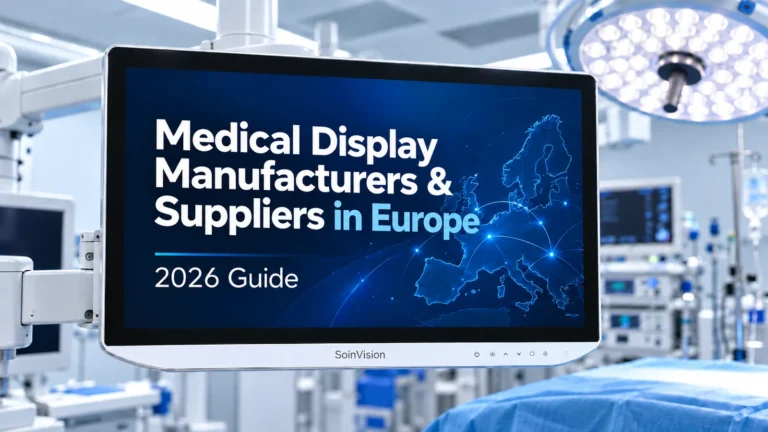 Medical display manufacturers and suppliers in Europe 2026 guide