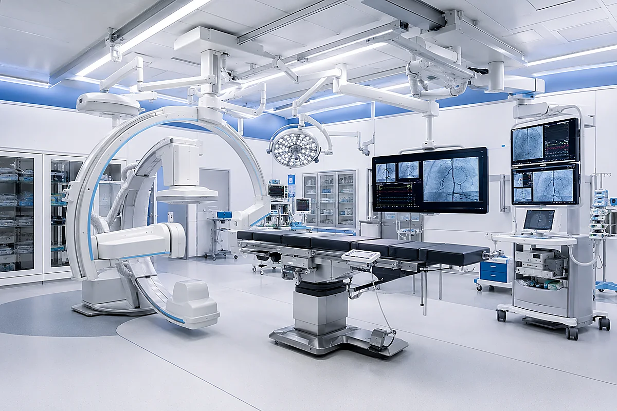 Hybrid operating room imaging environment