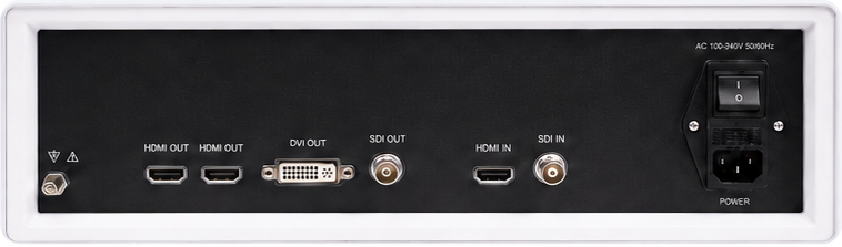 Milestone Ultimate rear-panel connection reference