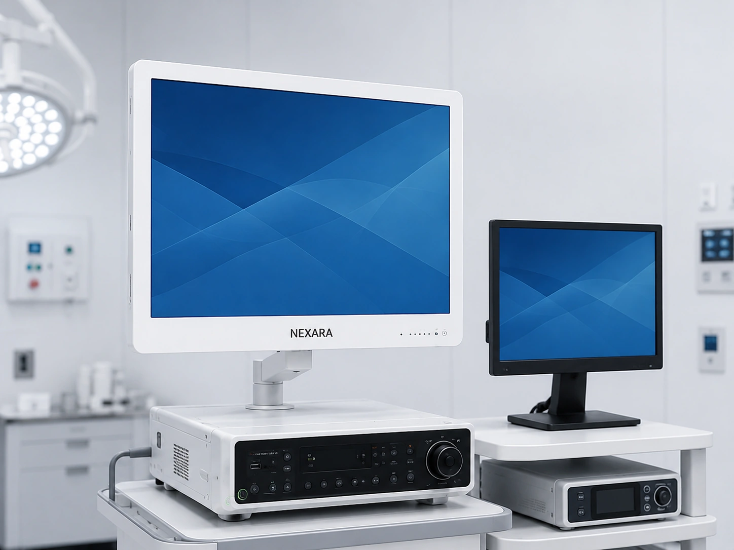 Multi-display medical workflow setup