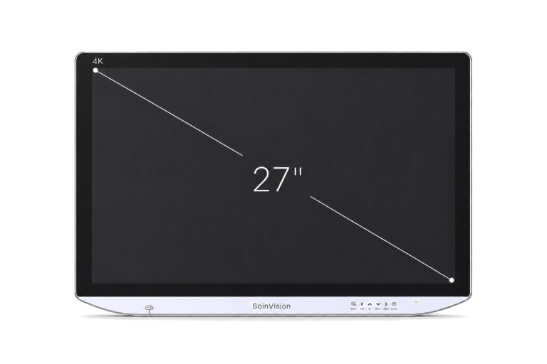 SOIN NEXARA 27-inch 4K surgical monitor front view