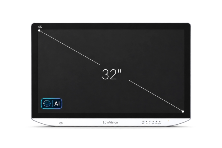 SOIN NEXARA X 32-inch 4K surgical monitor front view