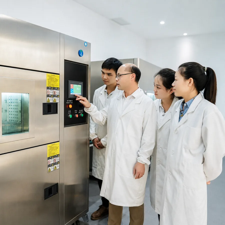 SOINVISION engineers conducting product reliability verification