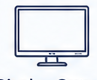 Medical display output icon