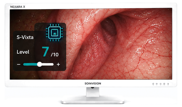 NEXARA X display with built-in S-Vixta control